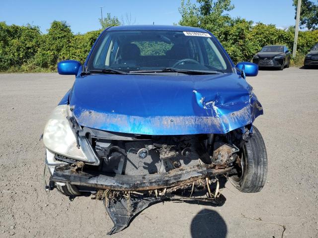 3N1BC13EX8L394069 - 2008 NISSAN VERSA S BLUE photo 5