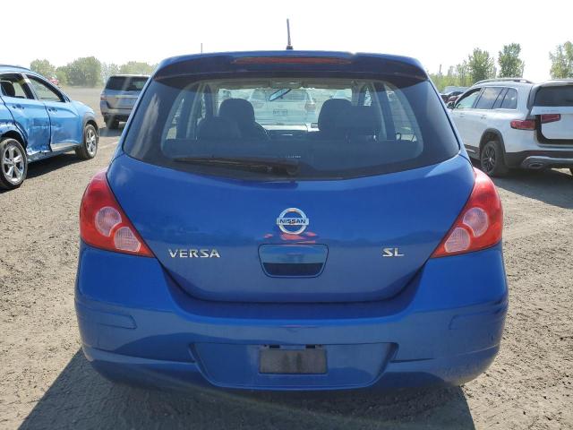 3N1BC13EX8L394069 - 2008 NISSAN VERSA S BLUE photo 6