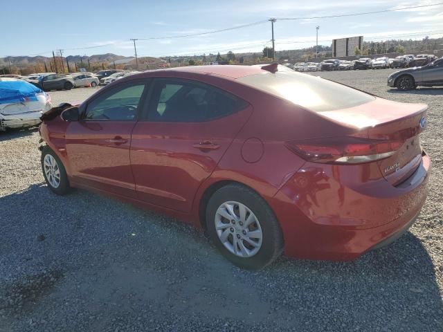 5NPD74LF2HH164479 - 2017 HYUNDAI ELANTRA SE RED photo 2