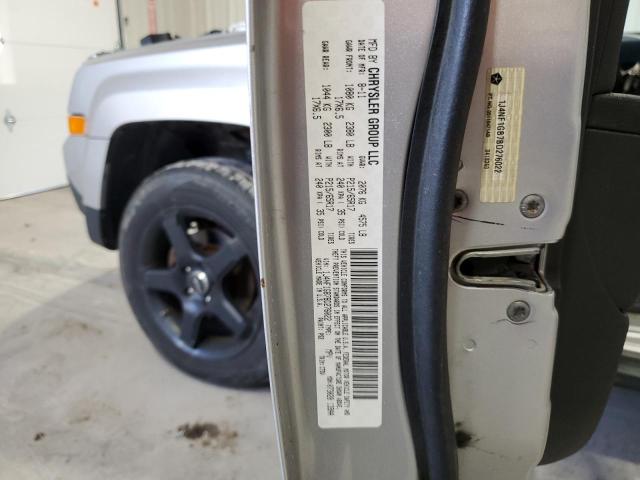 1J4NF1GB7BD276022 - 2011 JEEP PATRIOT SPORT ვერცხლისფერი ფოტო 13