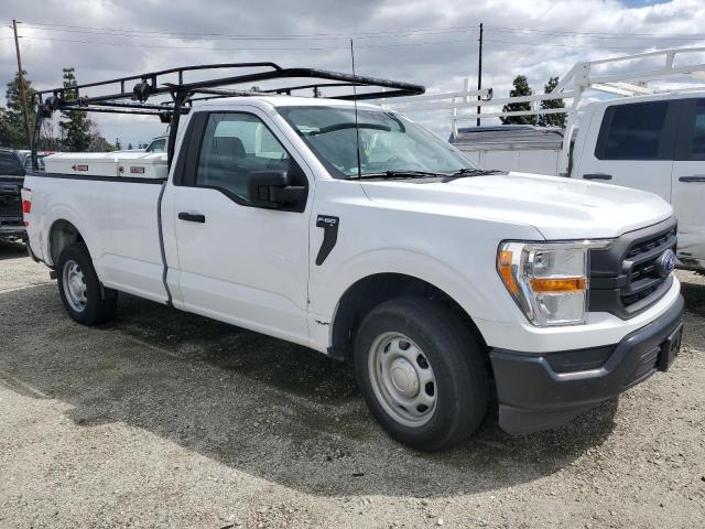 1FTMF1C51MKE66284 - 2021 FORD F150 WHITE photo 4