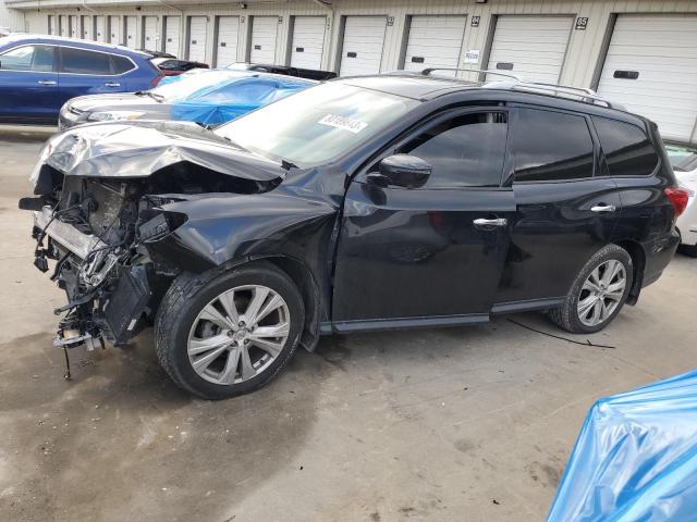 5N1DR2MN7JC657236 - 2018 NISSAN PATHFINDER S BLACK photo 1