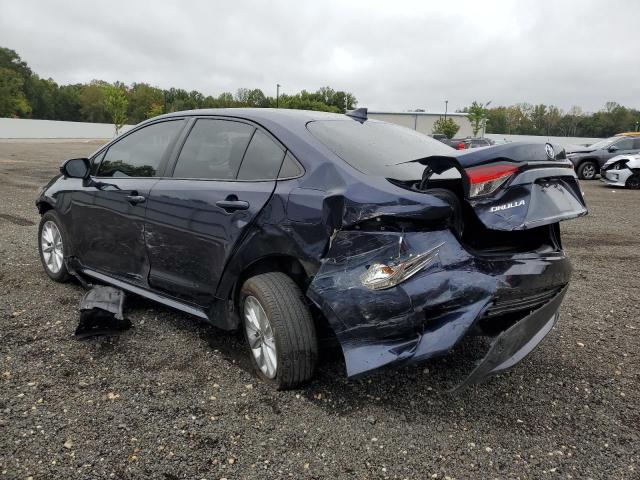 5YFVPMAE9NP376583 - 2022 TOYOTA COROLLA LE Синій фото 2