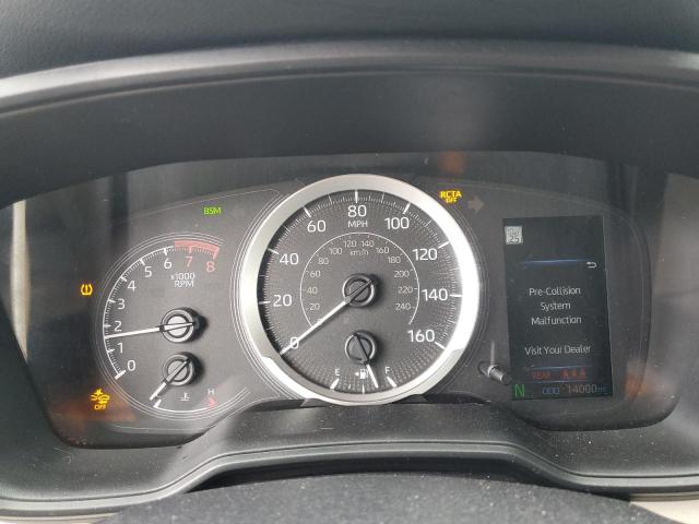 5YFVPMAE9NP376583 - 2022 TOYOTA COROLLA LE Синій фото 9