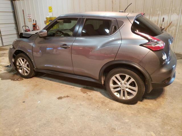 JN8AF5MR8FT513355 - 2015 NISSAN JUKE S GRAY photo 2