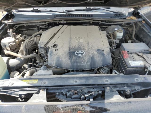 3TMJU4GN0CM132453 - 2012 TOYOTA TACOMA DOUBLE CAB PRERUNNER BLACK photo 11