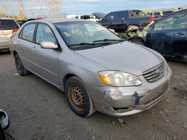 1NXBR32E43Z046898 - 2003 TOYOTA COROLLA CE BEIGE photo 4