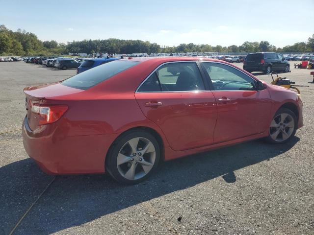 4T1BF1FK2CU620671 - 2012 TOYOTA CAMRY BASE Червоний фото 3