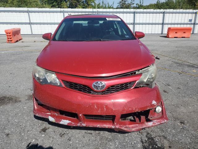 4T1BF1FK2CU620671 - 2012 TOYOTA CAMRY BASE Червоний фото 5