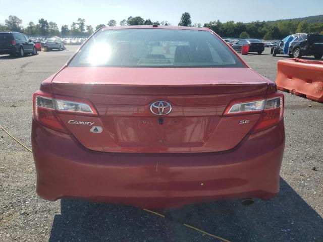 4T1BF1FK2CU620671 - 2012 TOYOTA CAMRY BASE Червоний фото 6