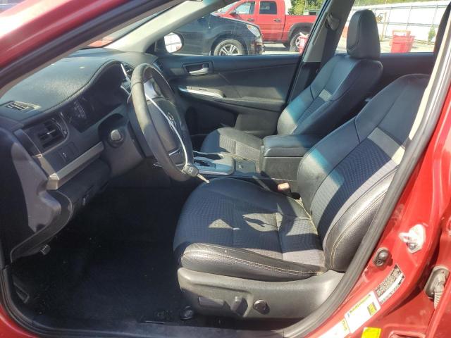 4T1BF1FK2CU620671 - 2012 TOYOTA CAMRY BASE Червоний фото 7
