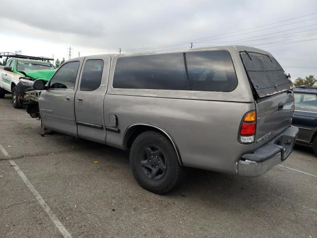 5TBRT34191S187331 - 2001 TOYOTA TUNDRA ACCESS CAB Серый фото 2