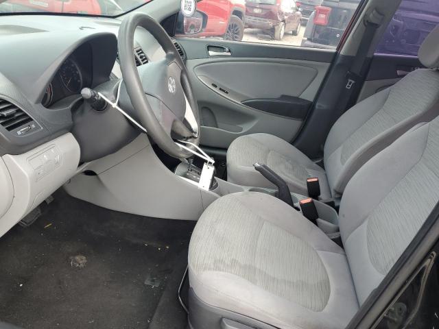 KMHCT4AEXHU317788 - 2017 HYUNDAI ACCENT SE Սև լուսանկար 7