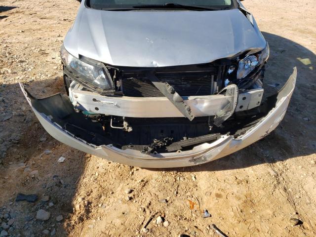 2HGFB2F57FH562776 - 2015 HONDA CIVIC LX SILVER photo 9