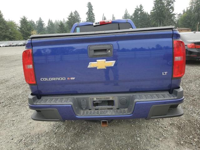 1GCGTCENXH1330505 - 2017 CHEVROLET COLORADO LT BLUE photo 6
