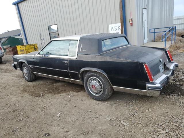 1G6AL5781CE631385 - 1982 CADILLAC ELDORADO BLACK photo 2