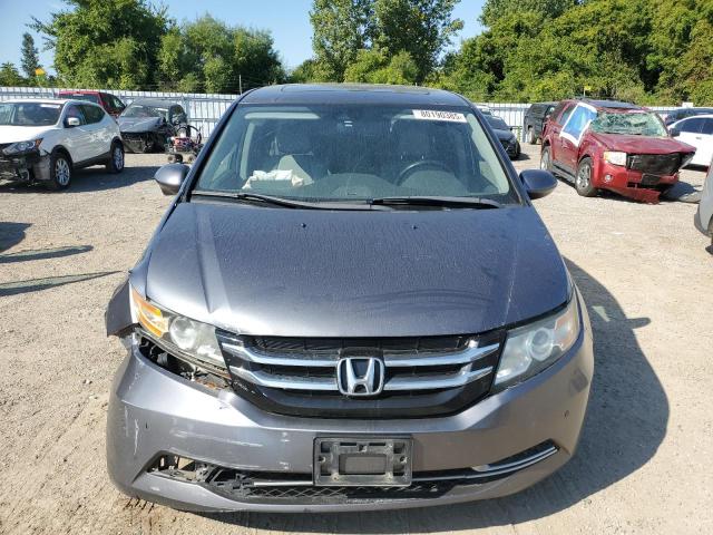5FNRL5H61EB507048 - 2014 HONDA ODYSSEY EXL GRAY photo 5