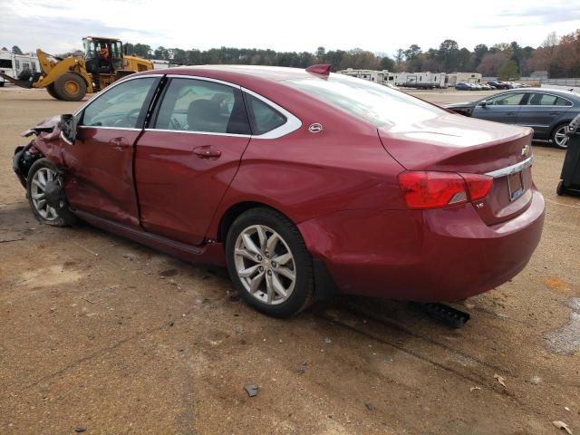 1G11Z5S38KU147721 - 2019 CHEVROLET IMPALA LT RED photo 2