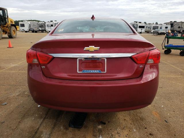 1G11Z5S38KU147721 - 2019 CHEVROLET IMPALA LT RED photo 6