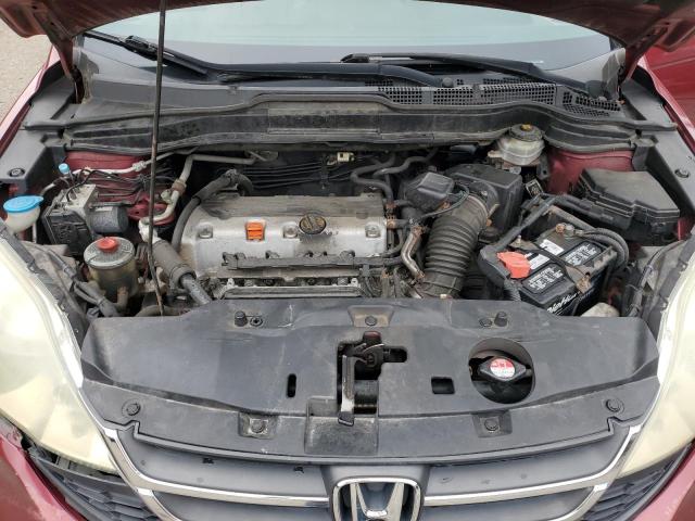 5J6RE4H35AL026912 - 2010 HONDA CR-V LX BURGUNDY photo 12