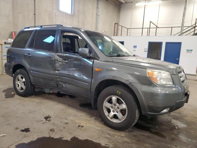 2HKYF18647H526631 - 2007 HONDA PILOT EXL GRAY photo 4