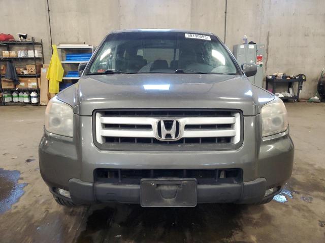 2HKYF18647H526631 - 2007 HONDA PILOT EXL GRAY photo 5