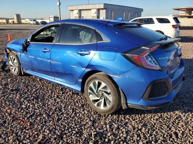 SHHFK7H37KU209203 - 2019 HONDA CIVIC LX BLUE photo 2