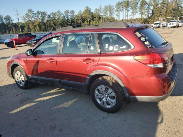 4S4BRBAC8D3247379 - 2013 SUBARU OUTBACK 2.5I RED photo 2