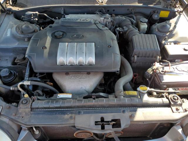 KMHWF25S32A594803 - 2002 HYUNDAI SONATA GL GRAY photo 11