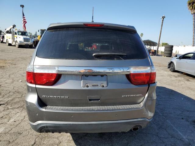 1D4RD5GG6BC716949 - 2011 DODGE DURANGO CITADEL GRAY photo 6