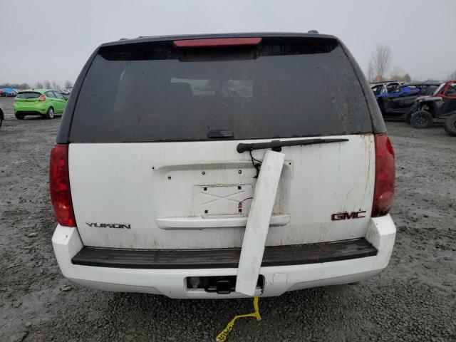 1GKFK13017J110599 - 2007 GMC YUKON WHITE photo 6