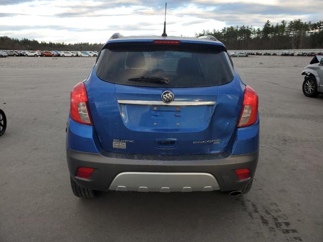 KL4CJESB9DB106411 - 2013 BUICK ENCORE BLUE photo 6