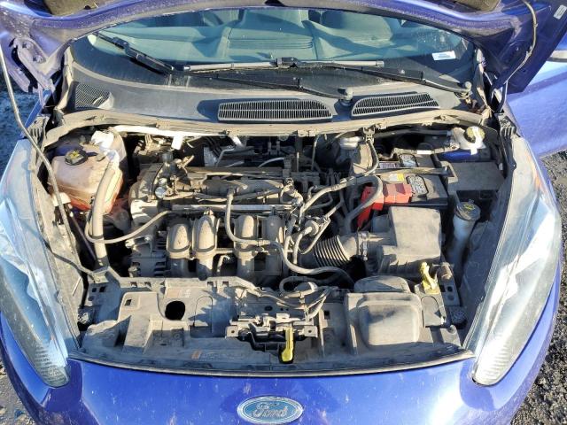 3FADP4EJ6FM103635 - 2015 FORD FIESTA SE BLUE photo 11