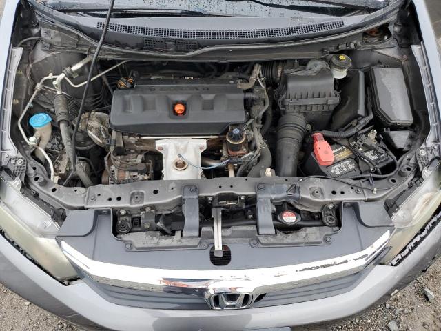 19XFB2F5XCE387669 - 2012 HONDA CIVIC LX 灰色 照片 11