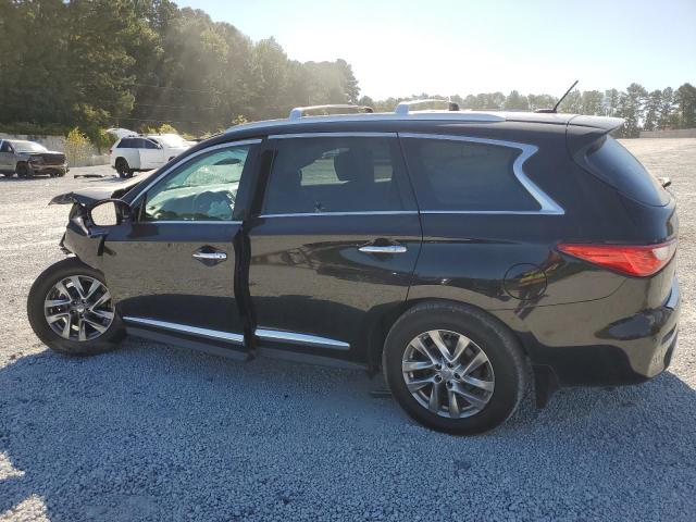 5N1AL0MM7EC509559 - 2014 INFINITI QX60 BLACK photo 2