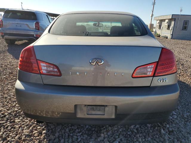 JNKCV51E44M614195 - 2004 INFINITI G35 SILVER photo 6