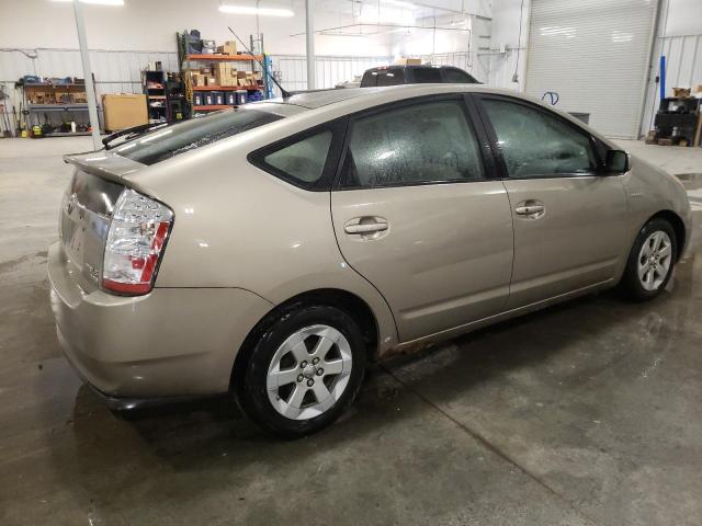 JTDKB20U083343046 - 2008 TOYOTA PRIUS TAN photo 3