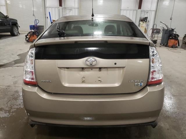 JTDKB20U083343046 - 2008 TOYOTA PRIUS TAN photo 6