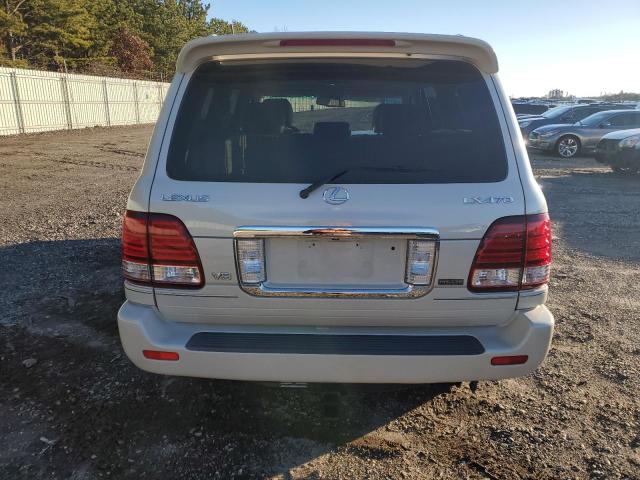 JTJHT00W164016852 - 2006 LEXUS LX 470 CREAM photo 6