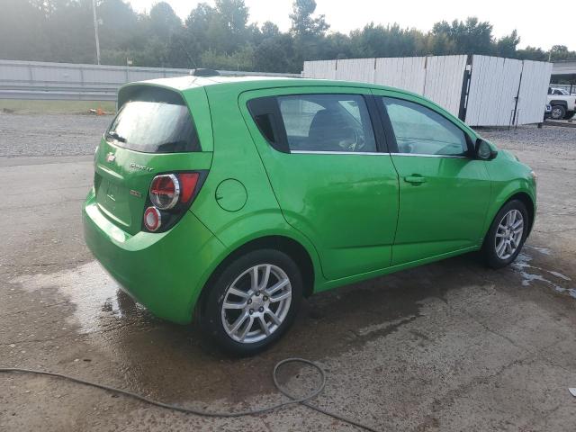 1G1JC6SB2F4169153 - 2015 CHEVROLET SONIC LT GREEN photo 3