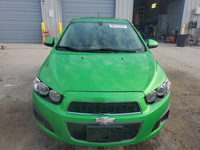 1G1JC6SB2F4169153 - 2015 CHEVROLET SONIC LT GREEN photo 5
