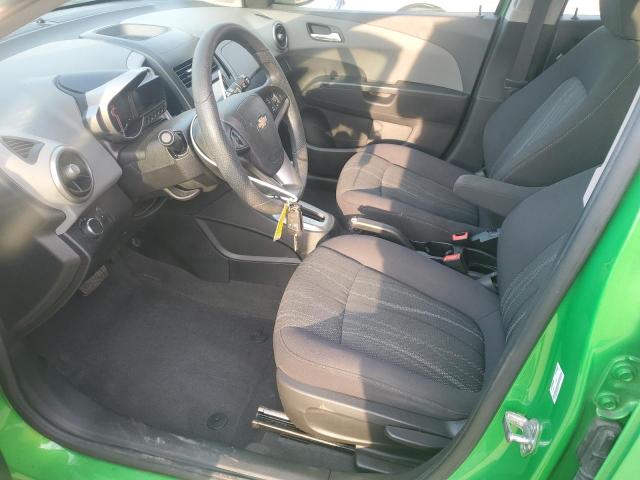 1G1JC6SB2F4169153 - 2015 CHEVROLET SONIC LT GREEN photo 7