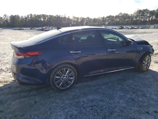 5XXGV4L2XGG118862 - 2016 KIA OPTIMA SXL BLUE photo 3