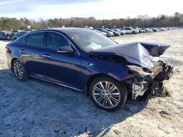 5XXGV4L2XGG118862 - 2016 KIA OPTIMA SXL BLUE photo 4