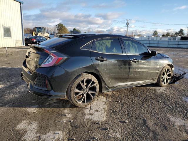 SHHFK7H44JU426179 - 2018 HONDA CIVIC SPORT შავი ფოტო 3