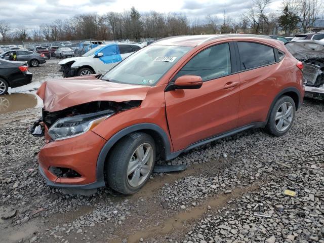 3CZRU6H54LM709993 - 2020 HONDA HR-V EX ORANGE photo 1