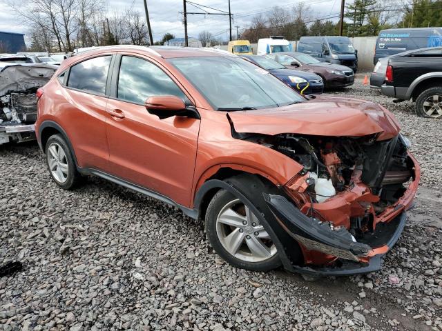 3CZRU6H54LM709993 - 2020 HONDA HR-V EX ORANGE photo 4