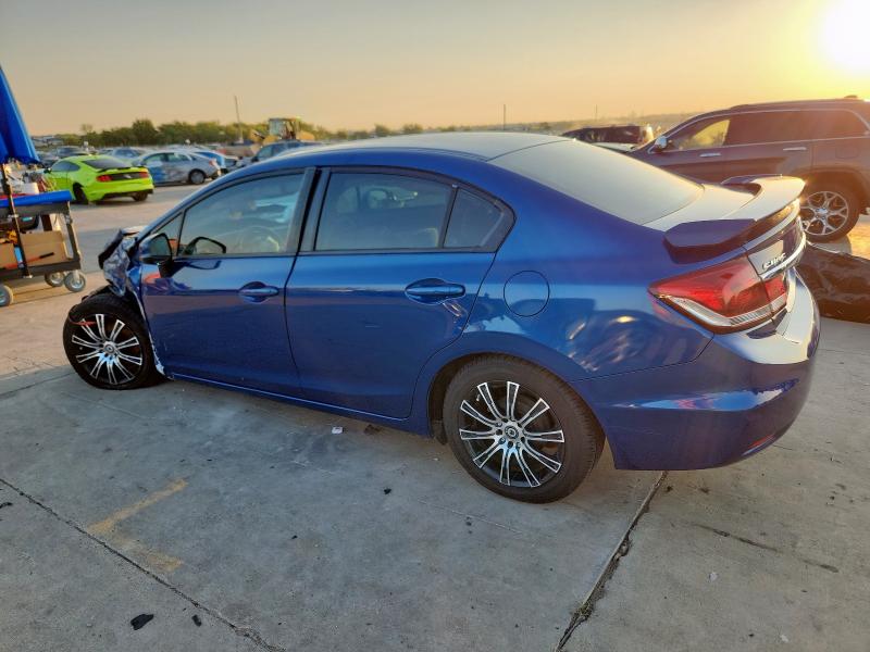 2HGFB2F56DH537977 - 2013 HONDA CIVIC LX 蓝色 照片 2