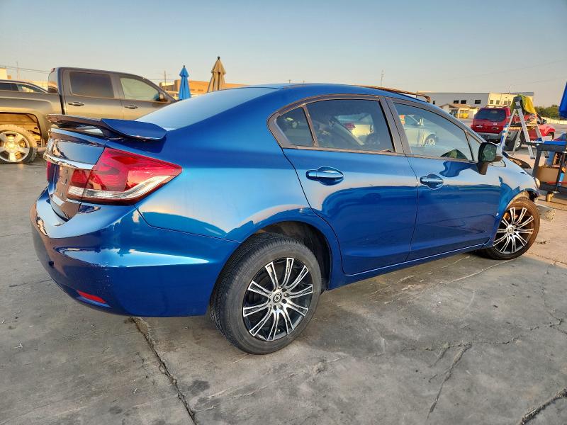 2HGFB2F56DH537977 - 2013 HONDA CIVIC LX 蓝色 照片 3