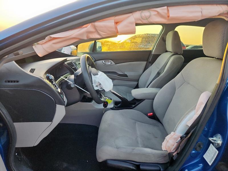 2HGFB2F56DH537977 - 2013 HONDA CIVIC LX 蓝色 照片 7